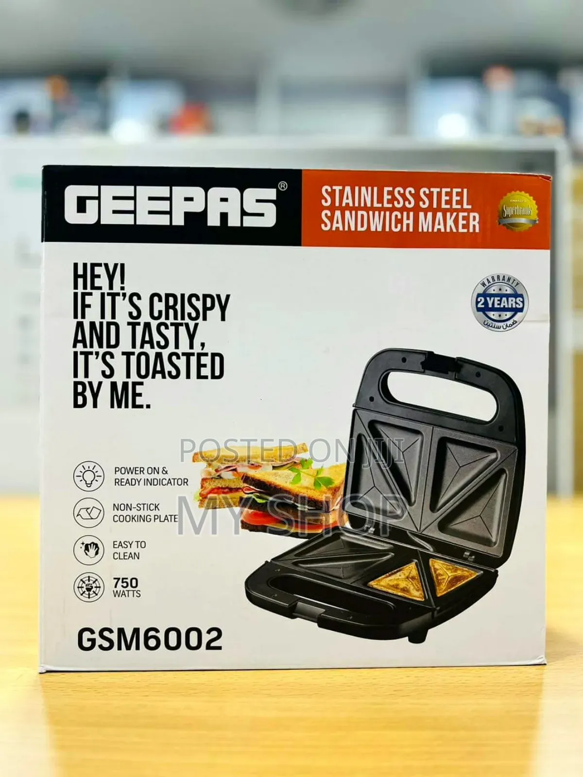 Sandwich Toaster Geepas