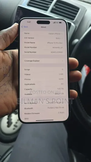 Apple iPhone 15 Pro Max 1 TB Gray