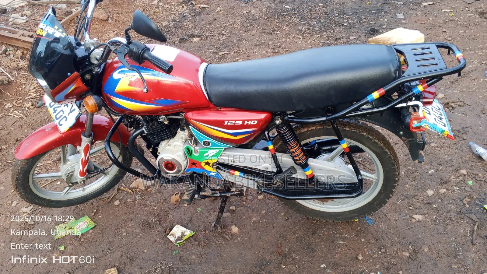 Bajaj Boxer 125 2023 Red