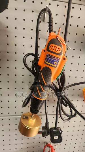 Handheld Capping Machine to Tighten Loose or Spin a Variety of Caps
