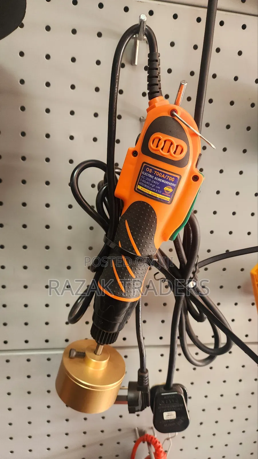 Handheld Capping Machine to Tighten Loose or Spin a Variety of Caps