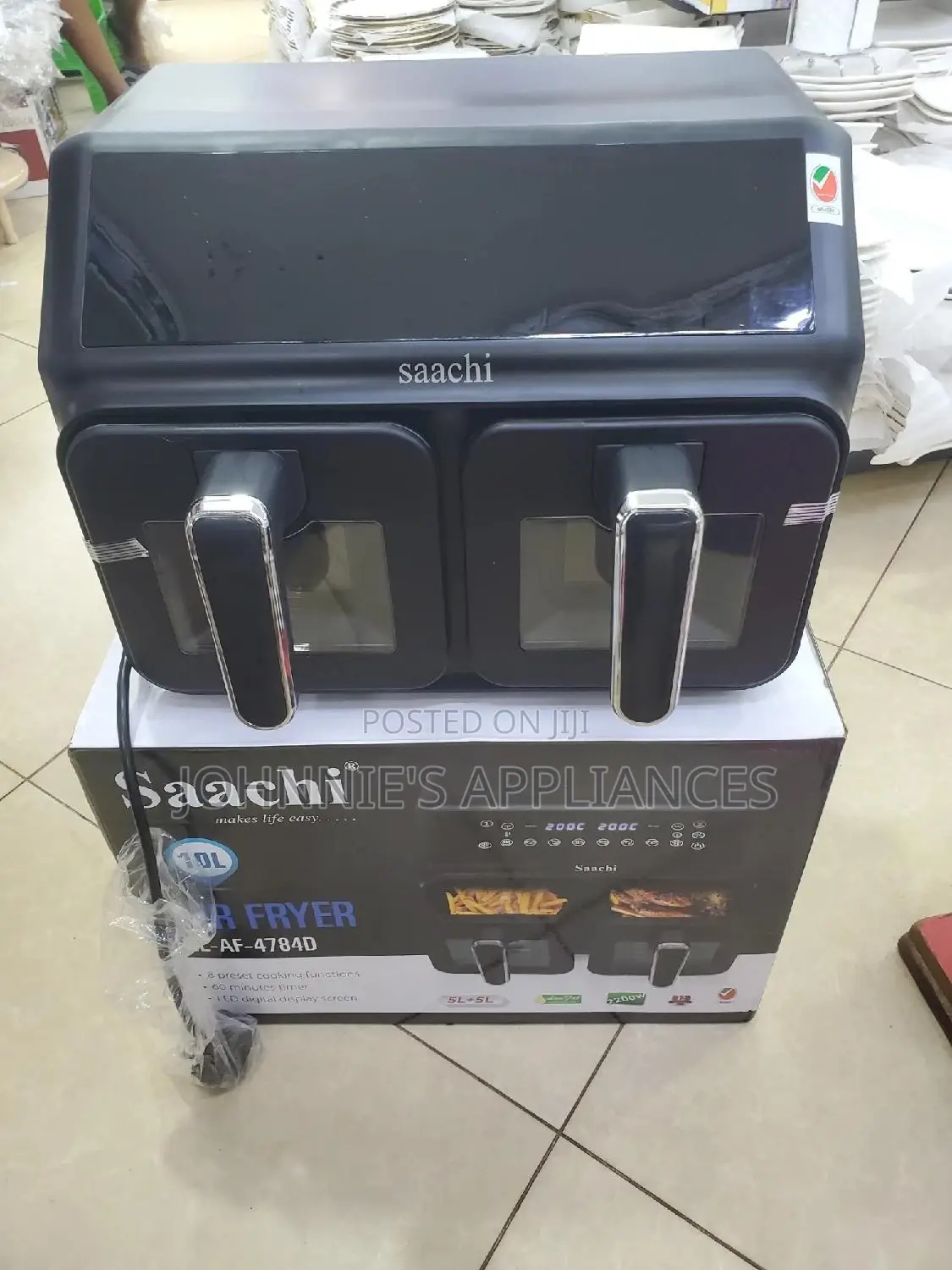Multipurpose Double Airfryer 10l