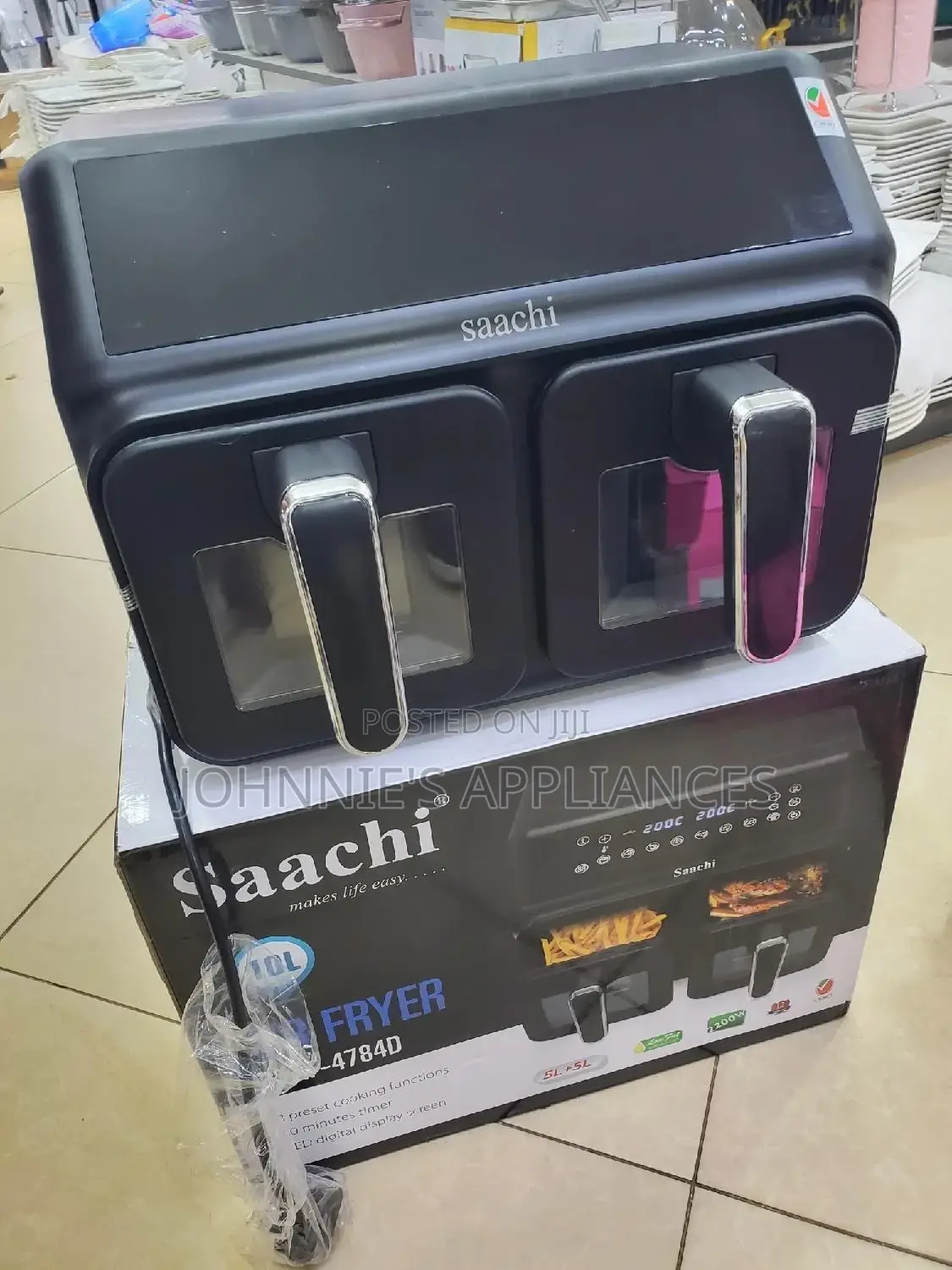 Multipurpose Double Airfryer 10l