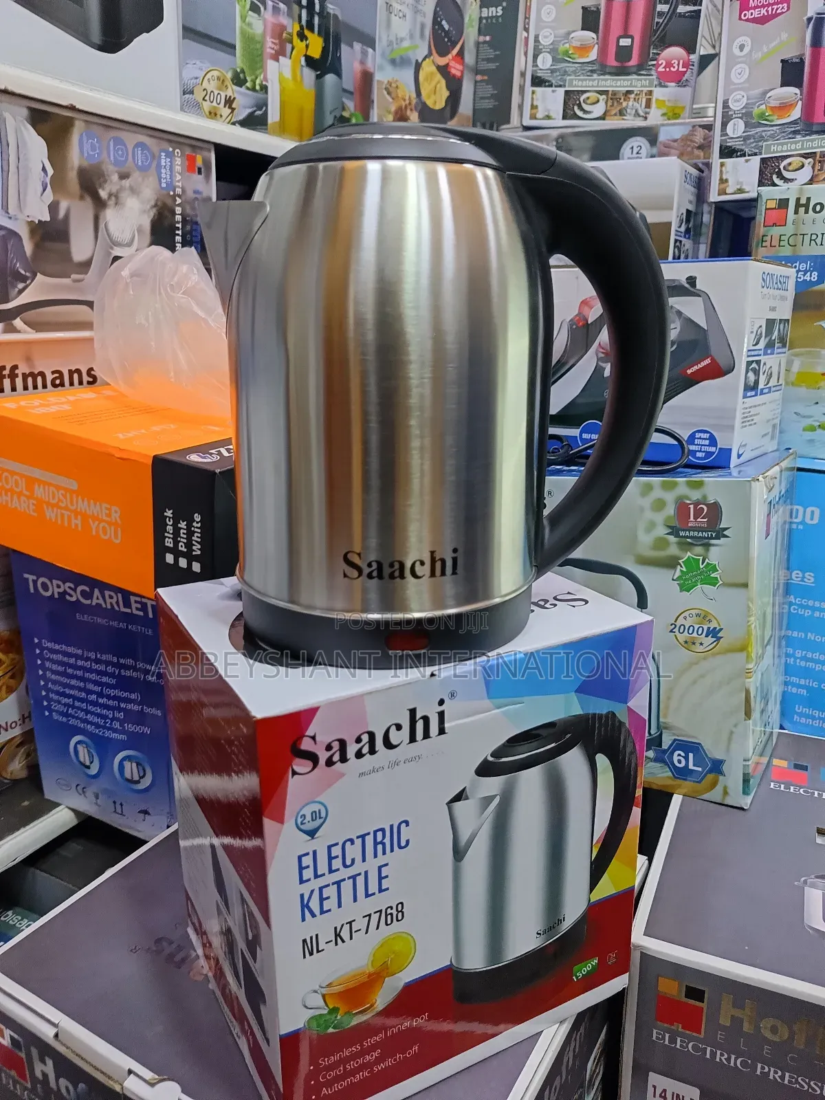 Saachi Electric Kettle/Stainless Electric Kettle