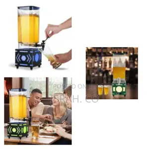 Beer and Cocktail Dispenser With Lights