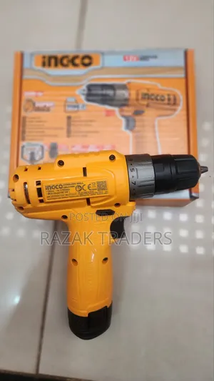 Ingco 12v Cordless Drill, Cordless Drilling Machine With 1.5 Battery