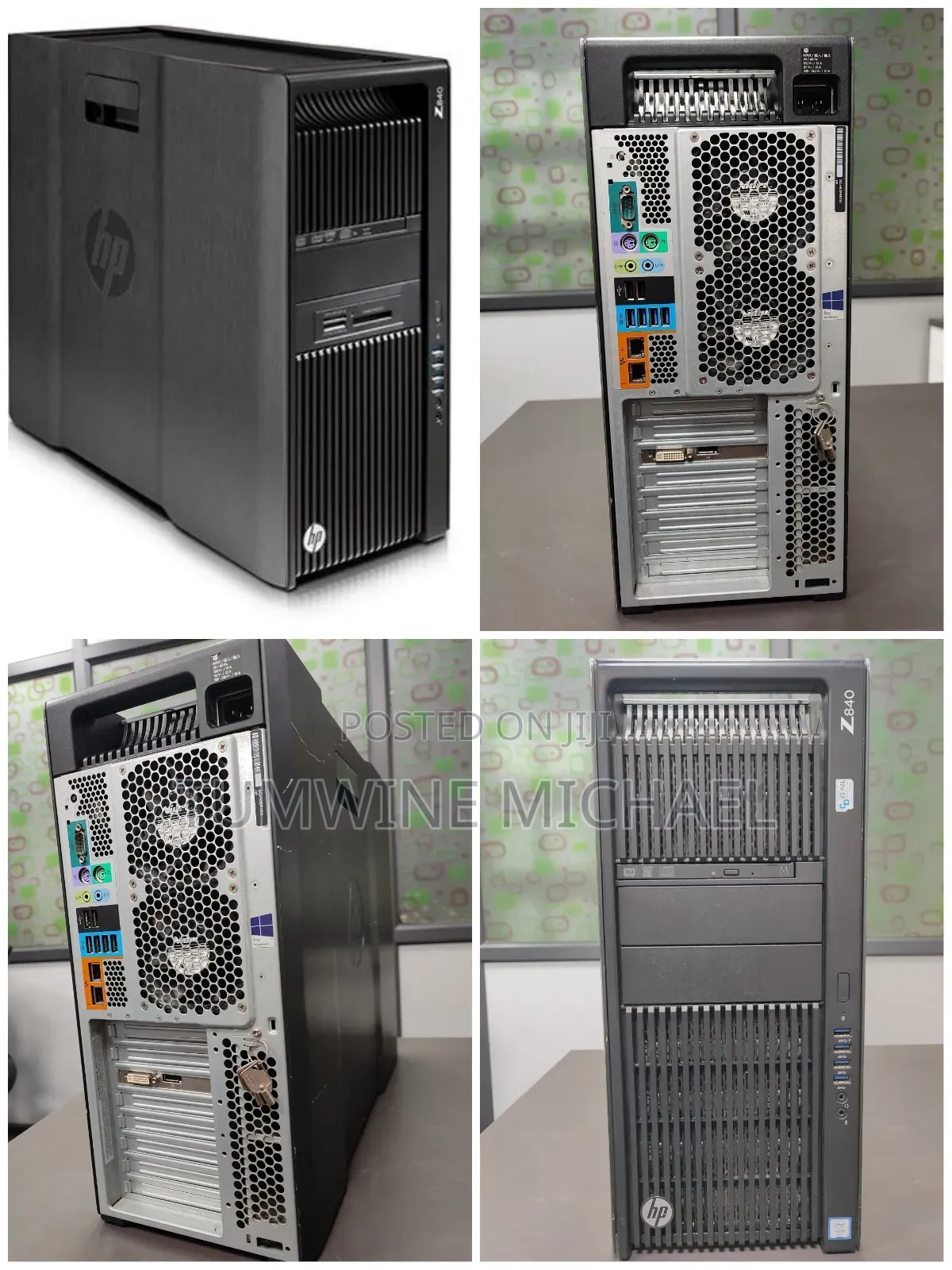 Desktop Computer HP Z840 128GB Intel Xeon HDD+SSD 4T