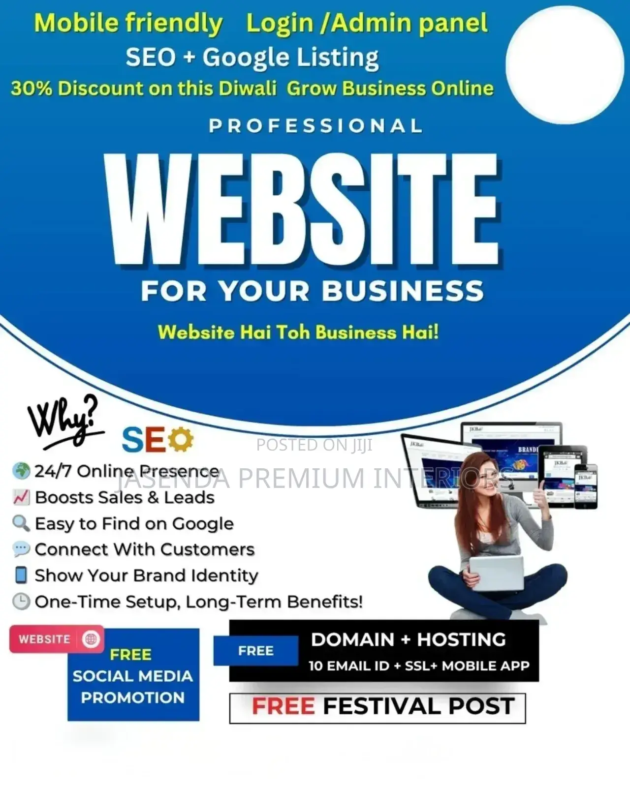 Web Designer/Business Website/Custom Web Design