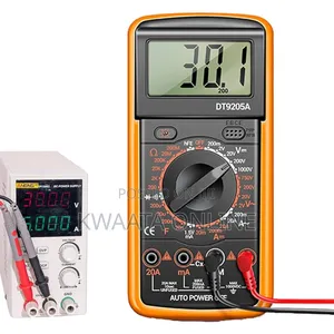 Dt9205a Multimeter-High Accuracy Multi Tester Short Circuit Detection