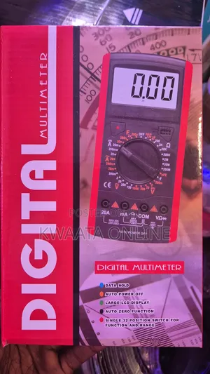 Dt9205a Multimeter-High Accuracy Multi Tester Short Circuit Detection