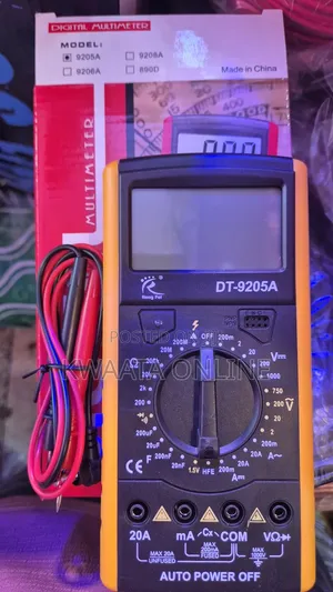 Dt9205a Multimeter-High Accuracy Multi Tester Short Circuit Detection