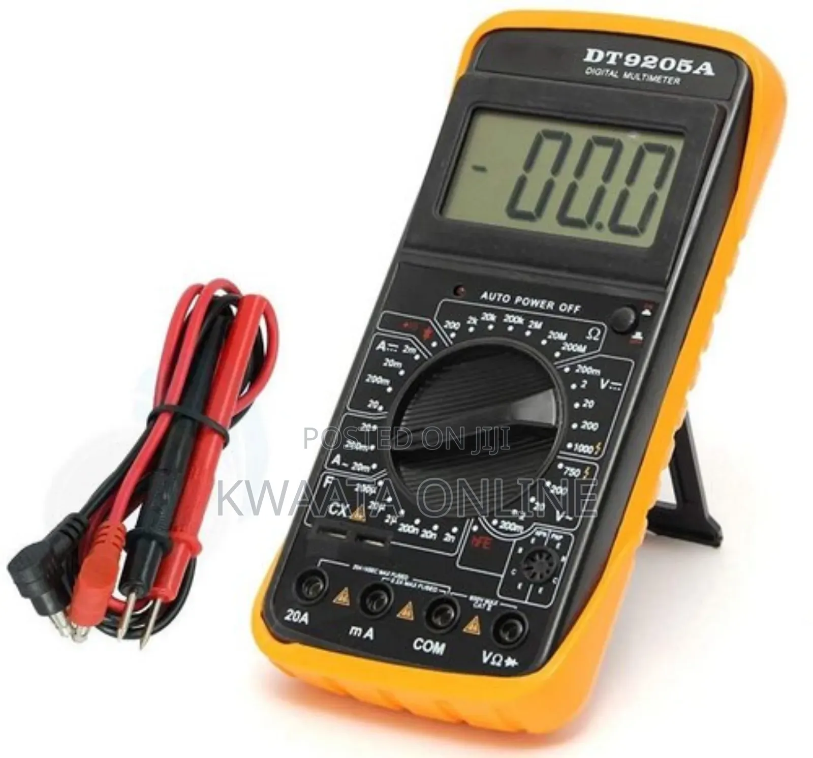 Dt9205a Multimeter-High Accuracy Multi Tester Short Circuit Detection