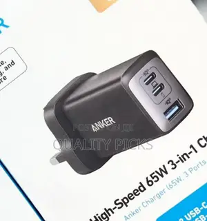 Anker High Speed 65w 3 in 1 Charger
