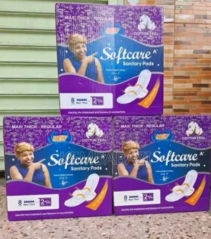 1 Box of Soft Care Sanitary Pads With 24 Packets