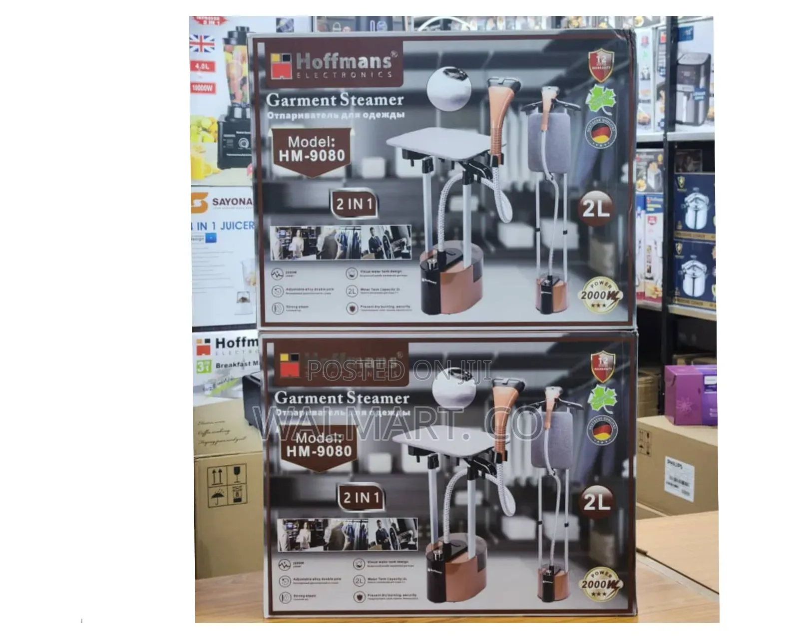 Hoffmans 2 in 1 Garment Steamer