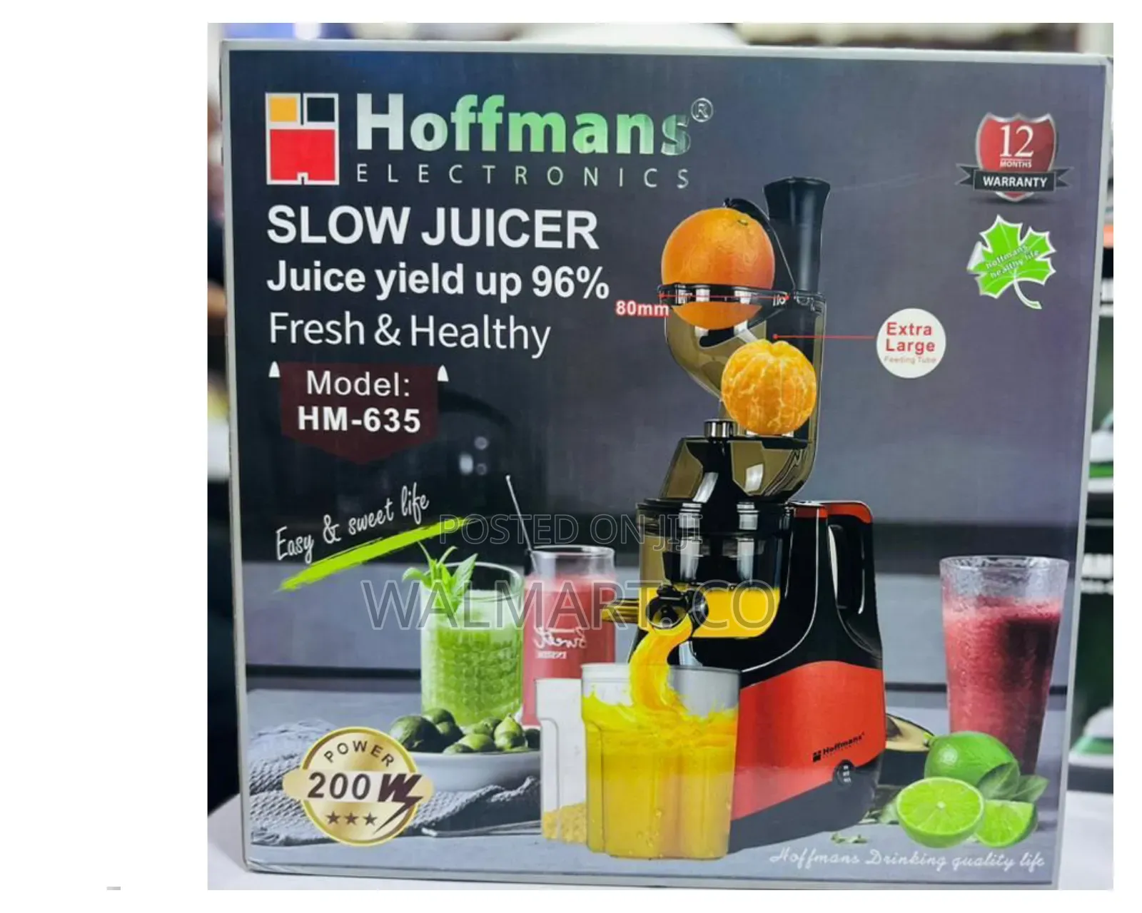 Hoffmans Slow Juicer Hm635