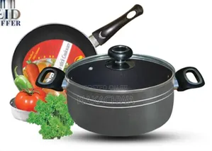 Two Set of Unstick Frying Pan and Unstick Dish