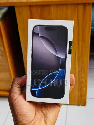 New Apple iPhone 16 Pro 256 GB Black