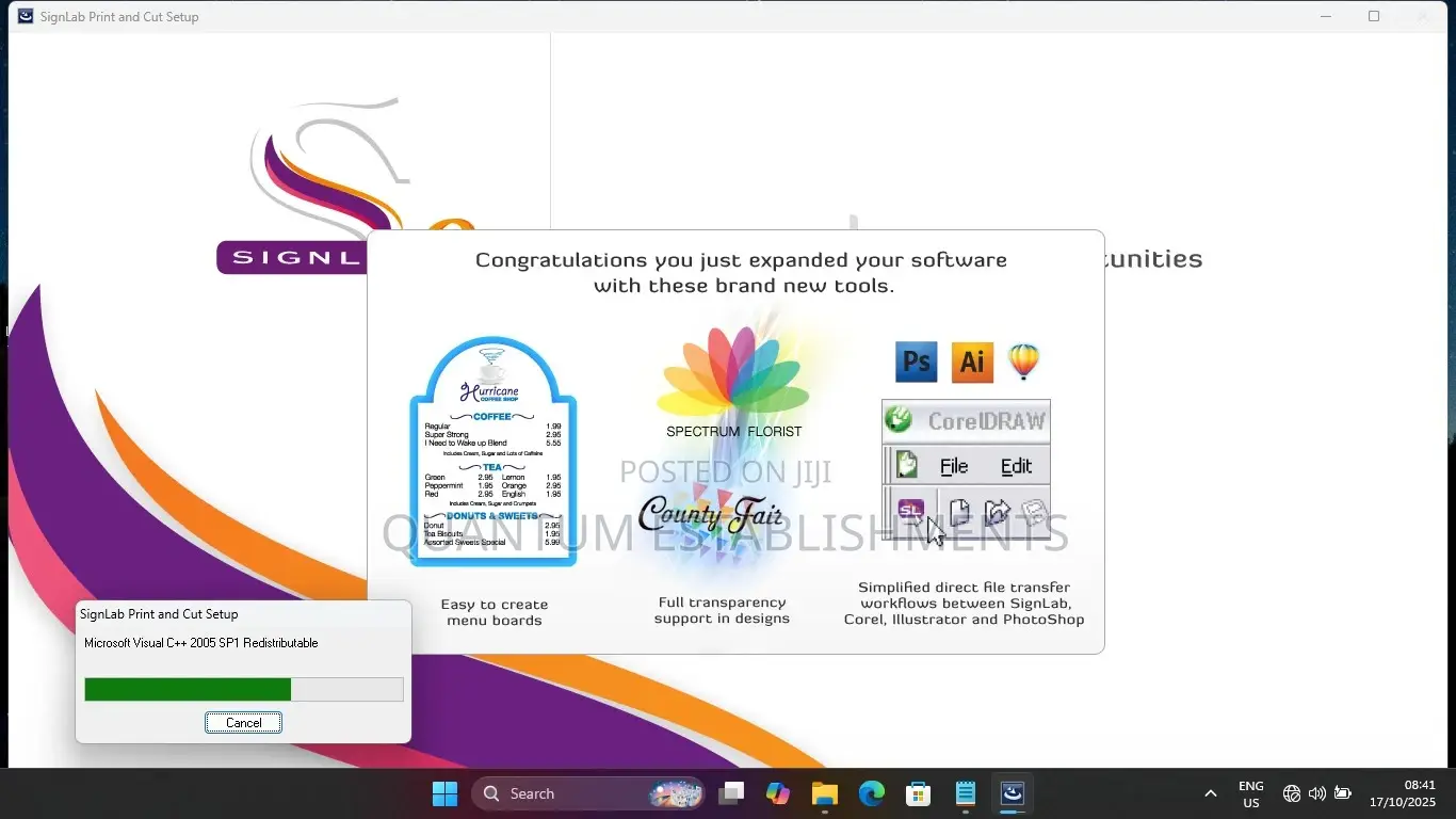 Cadlink Signlab 9.1 Full – Vinyl Cutting, Printing Design Software.