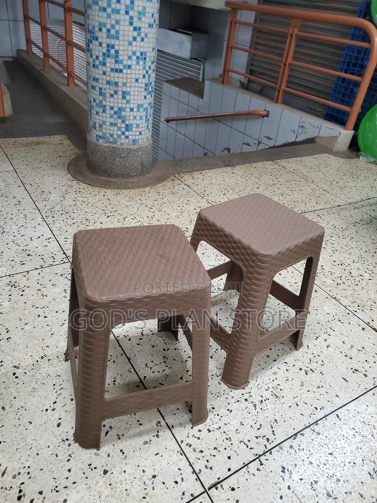 Garden Plastic Stools Garden Plastic Stools