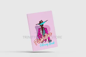 Fashion Coloring Book For Teens And Adults