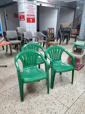 Vanity Armed Plastic Chairs Plastic Chairs Green