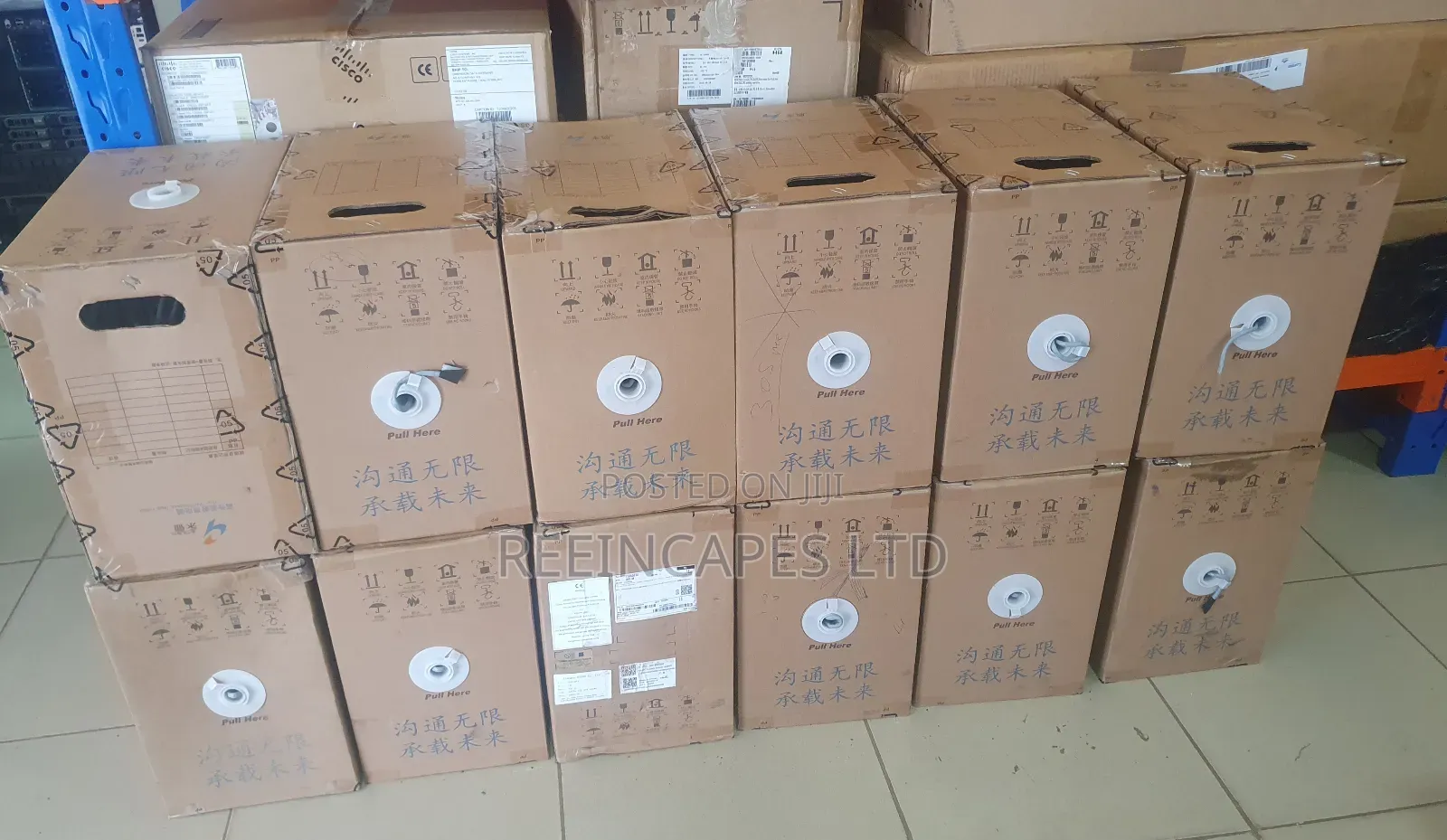 Cat5e Utp 4pr Pure Copper Cable