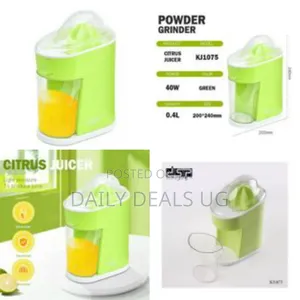 DSP Electric Citrus Juicer Simple Operation, Efficient Juice Extractor