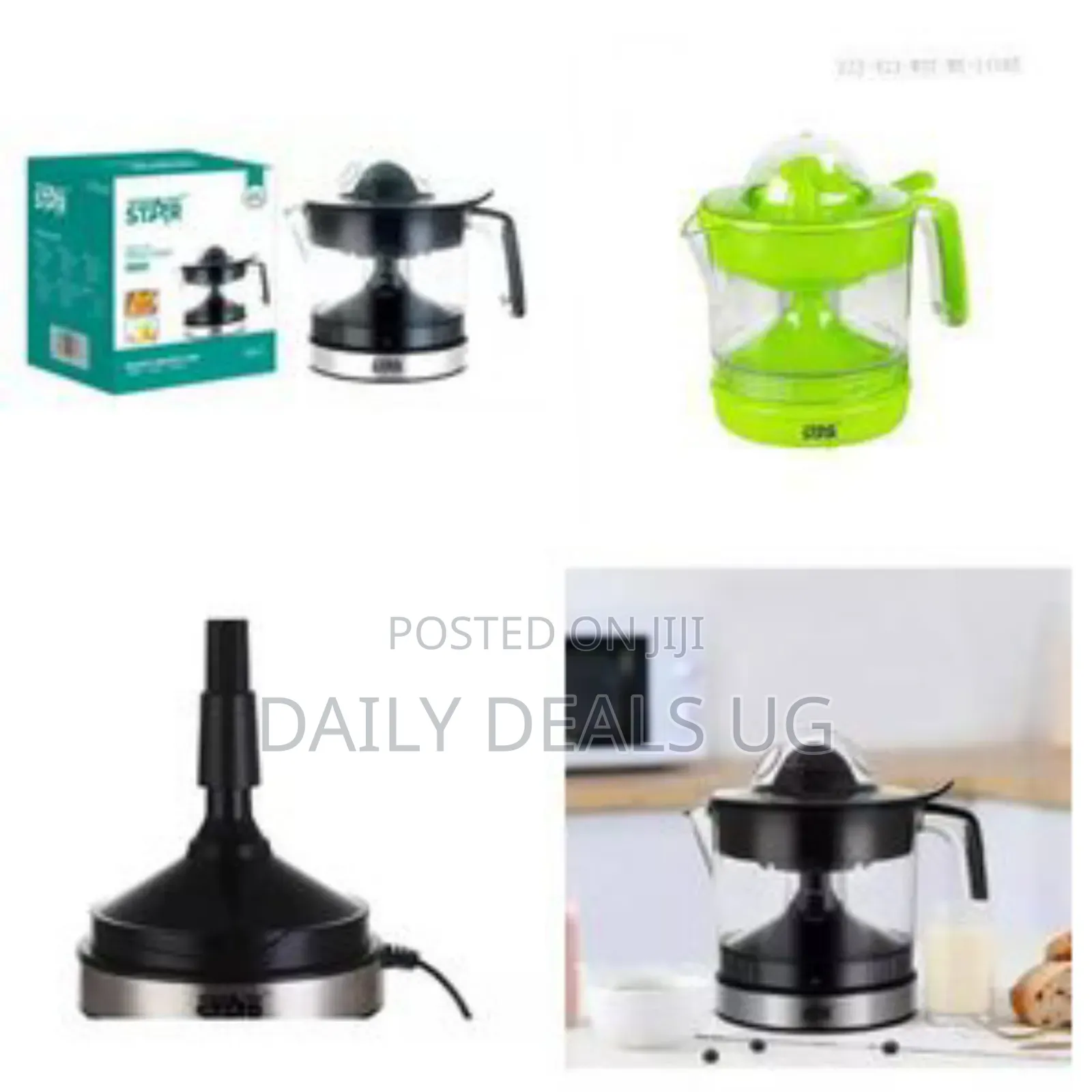 Winning Star Electric Orange Lemon Citrus Juicer Juice Extractor
