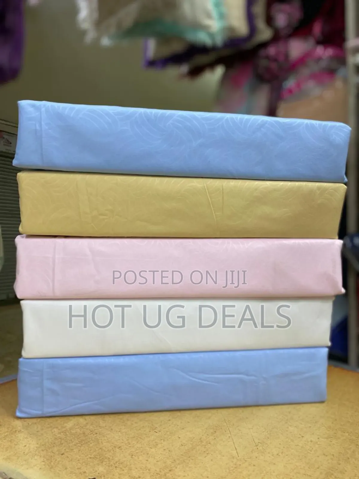 6x6 4pcs Fitted Cotton Bedsheets With 2 Pillowcases