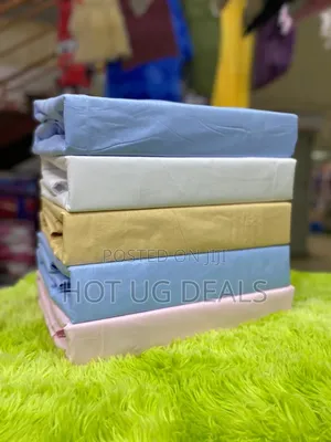 6x6 4pcs Fitted Cotton Bedsheets With 2 Pillowcases