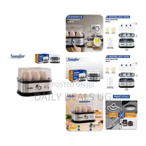 Sf-1510 Electric Egg Kettle 200w With Capacity for 6 Eggs, Food Grade