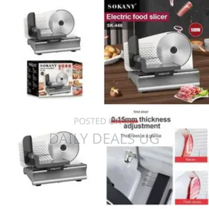 Sokany Electric Vegetable Food Slicer Machine Commercial Meat Slicer