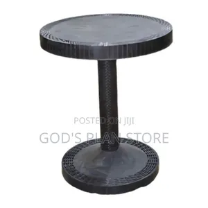 2 Seater Plastic Table Plastic Table Black