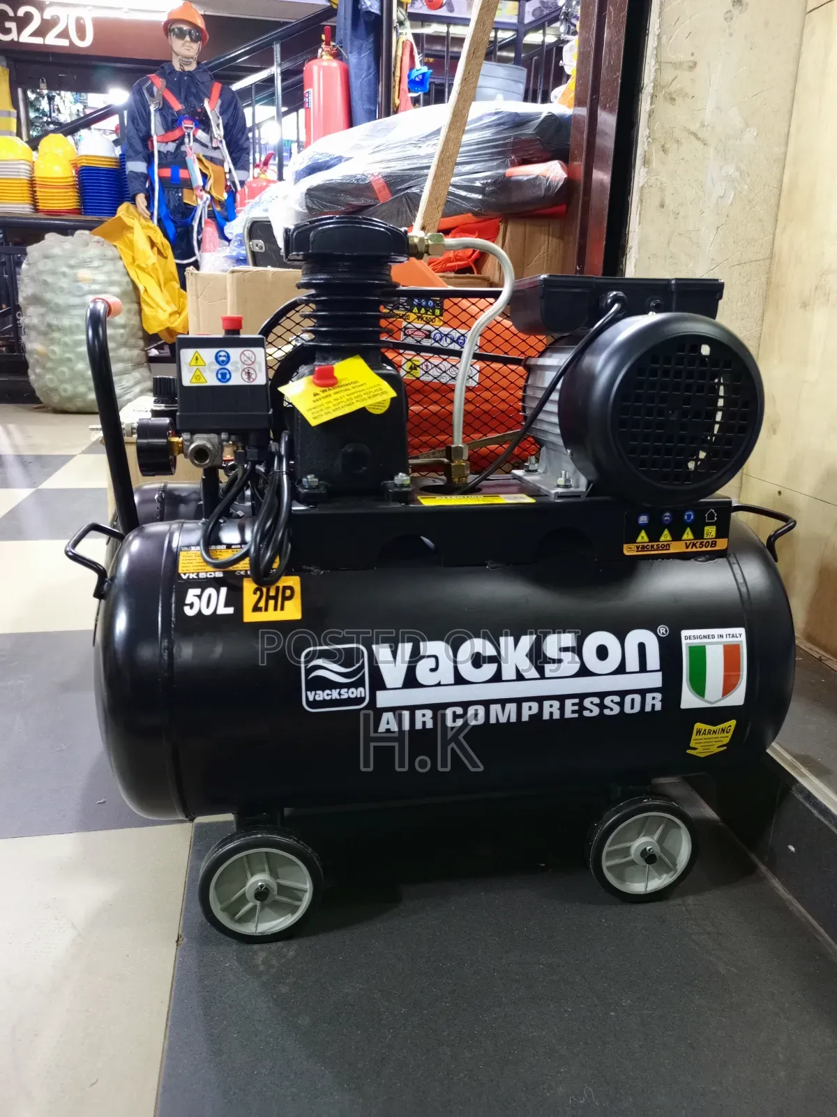 Vackson Air Compressor.