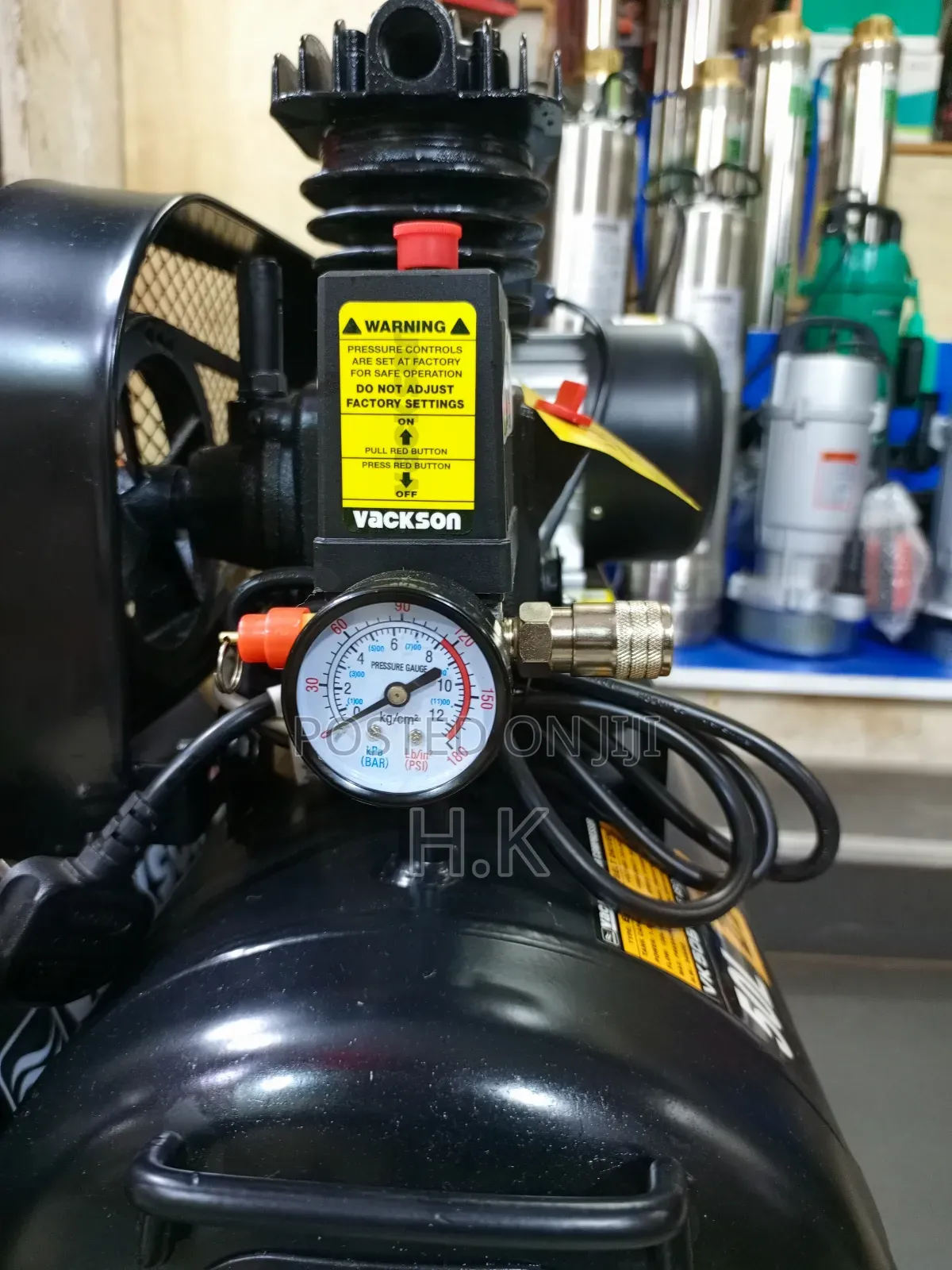 Vackson Air Compressor.