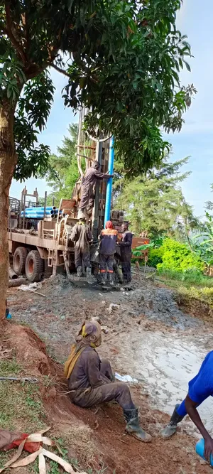 Borehole Survey and Drilling, Pump Installation and Tank Construction