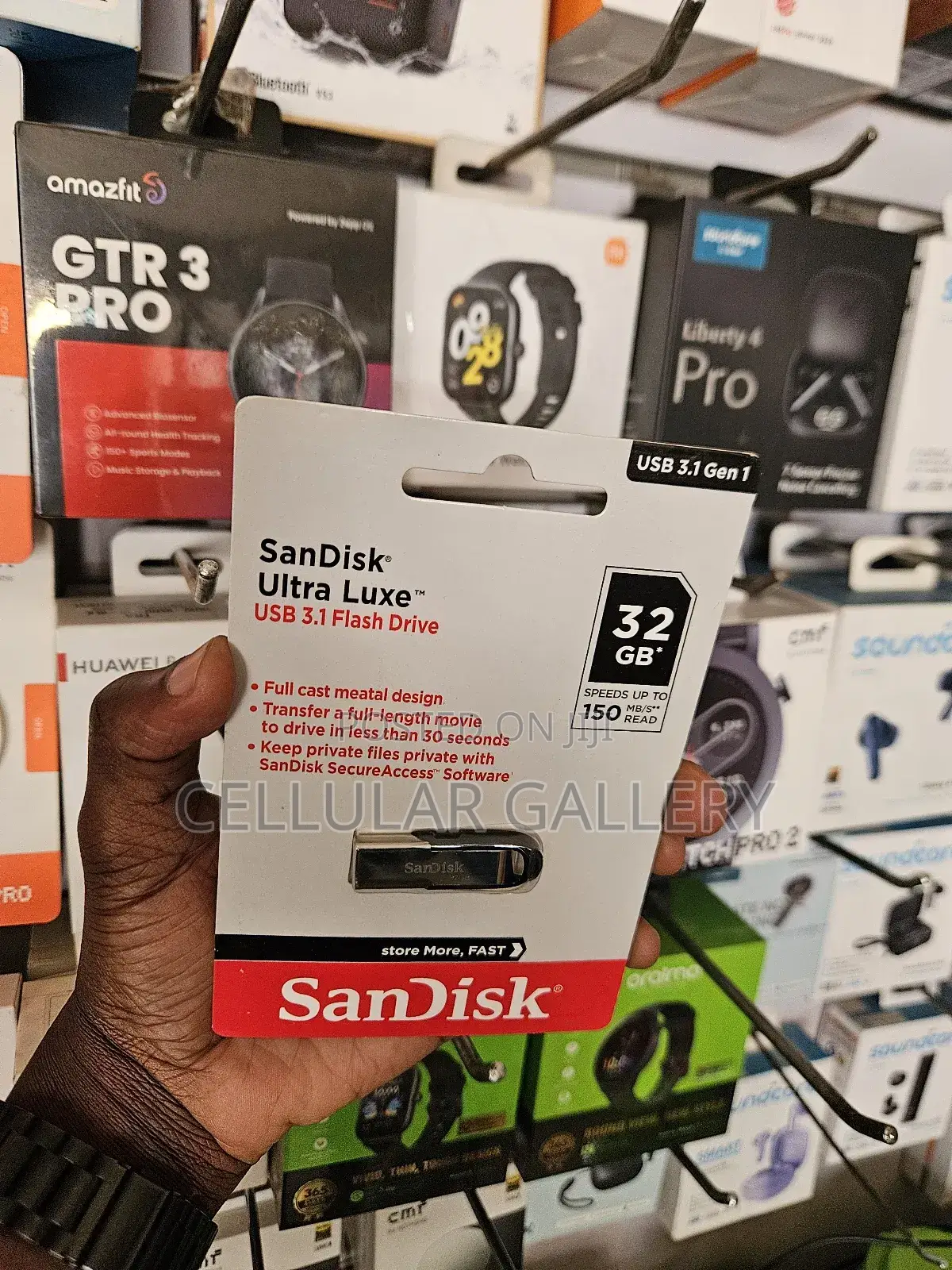 Usb 3.1 Flash Drive Sandisk 32gb Metallic