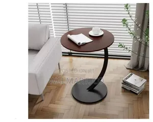 C Shaped Table Bedside Table