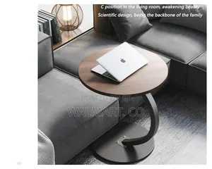 C Shaped Table Bedside Table