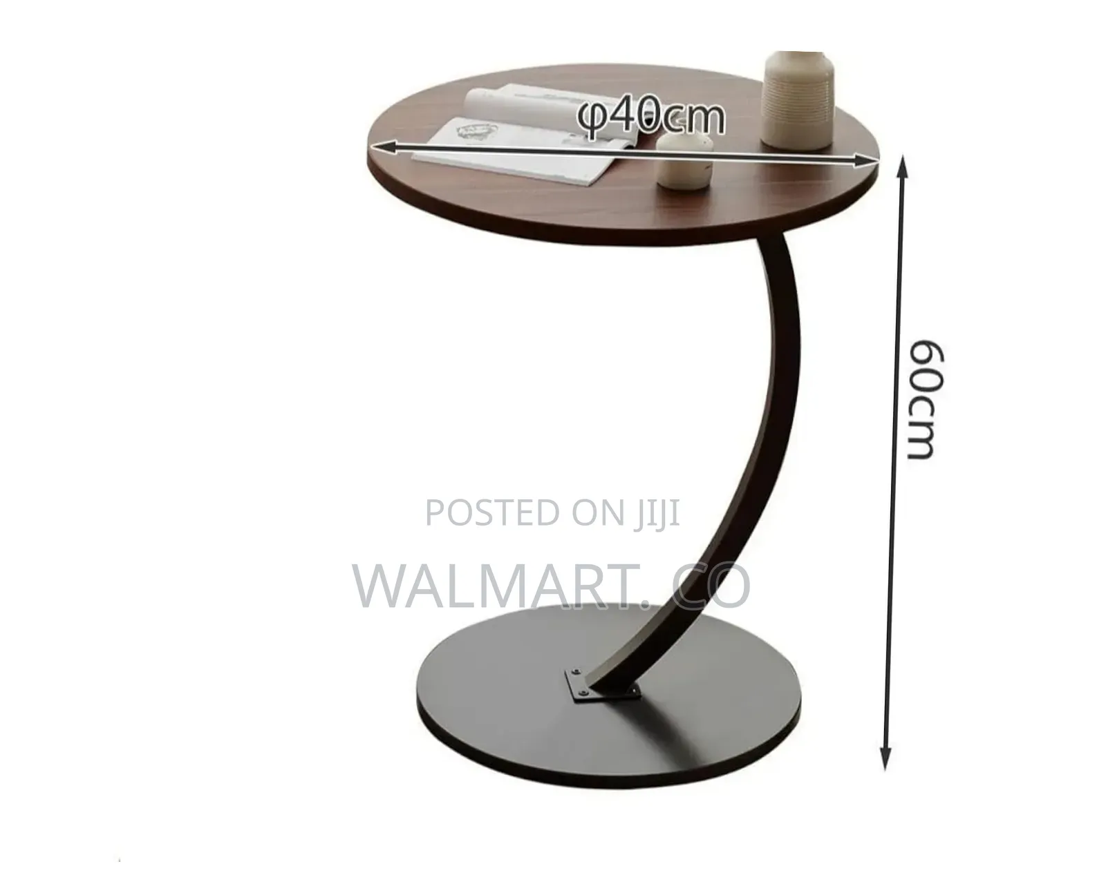 C Shaped Table Bedside Table