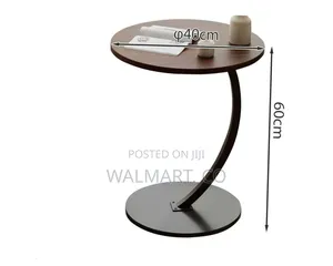 C Shaped Table Bedside Table