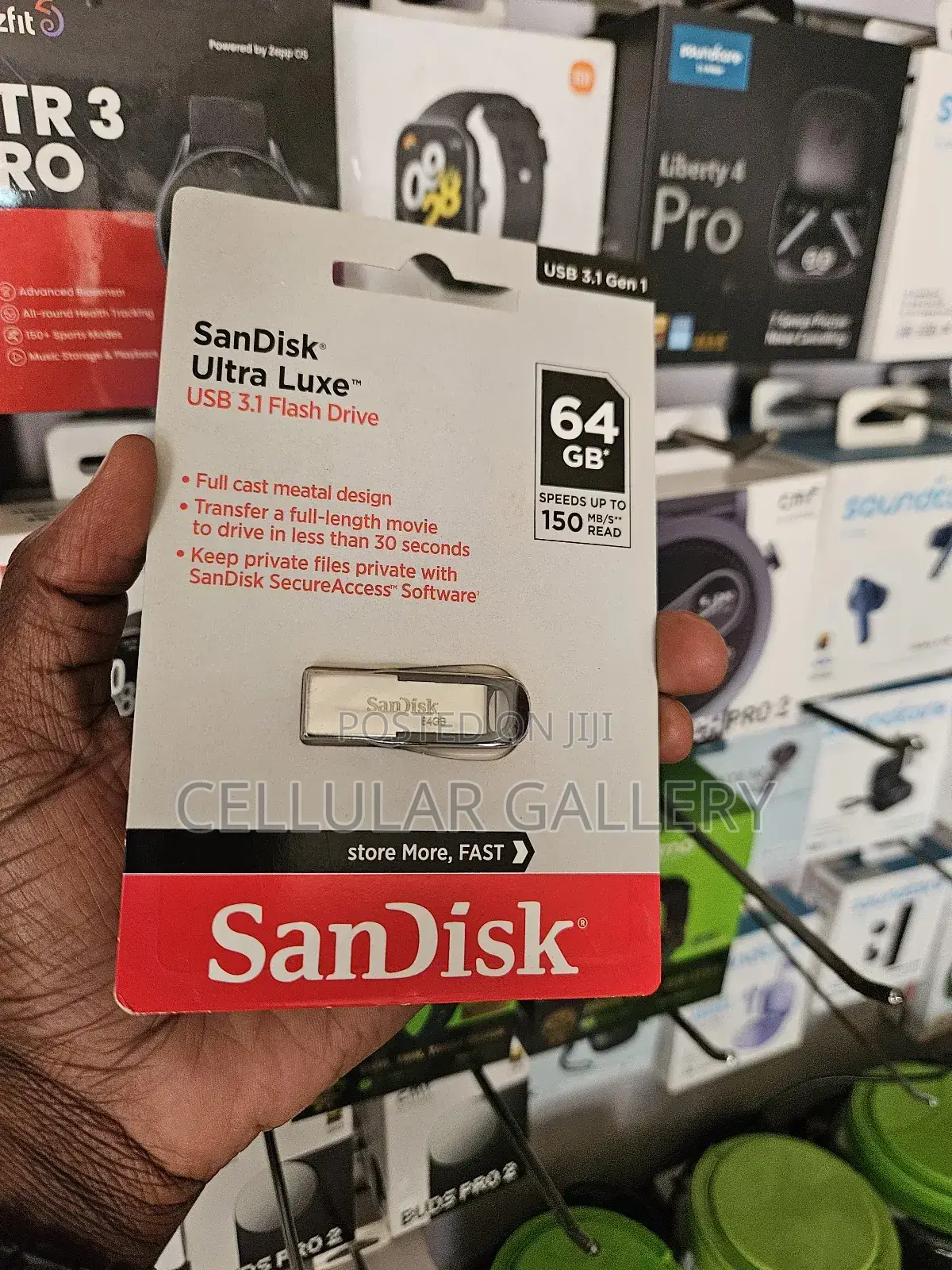 Usb 3.1 Flash Drive 64gb Mettallic