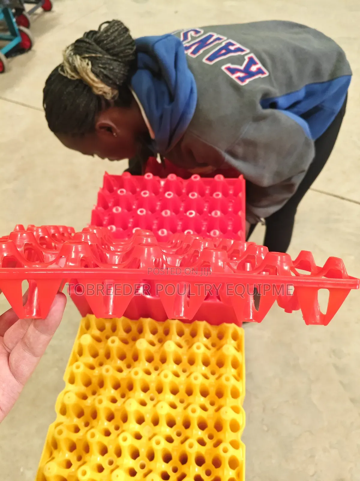 30 Plastic Egg Tray