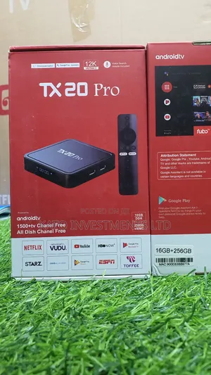 T20 Pro Tv Box
