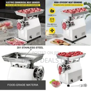 Commercial Meat Grinder 770lbs/H Electric Sausage Maker 2200w