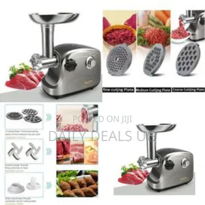 Sonifer Electric Meat Grinder Mincer - Silver