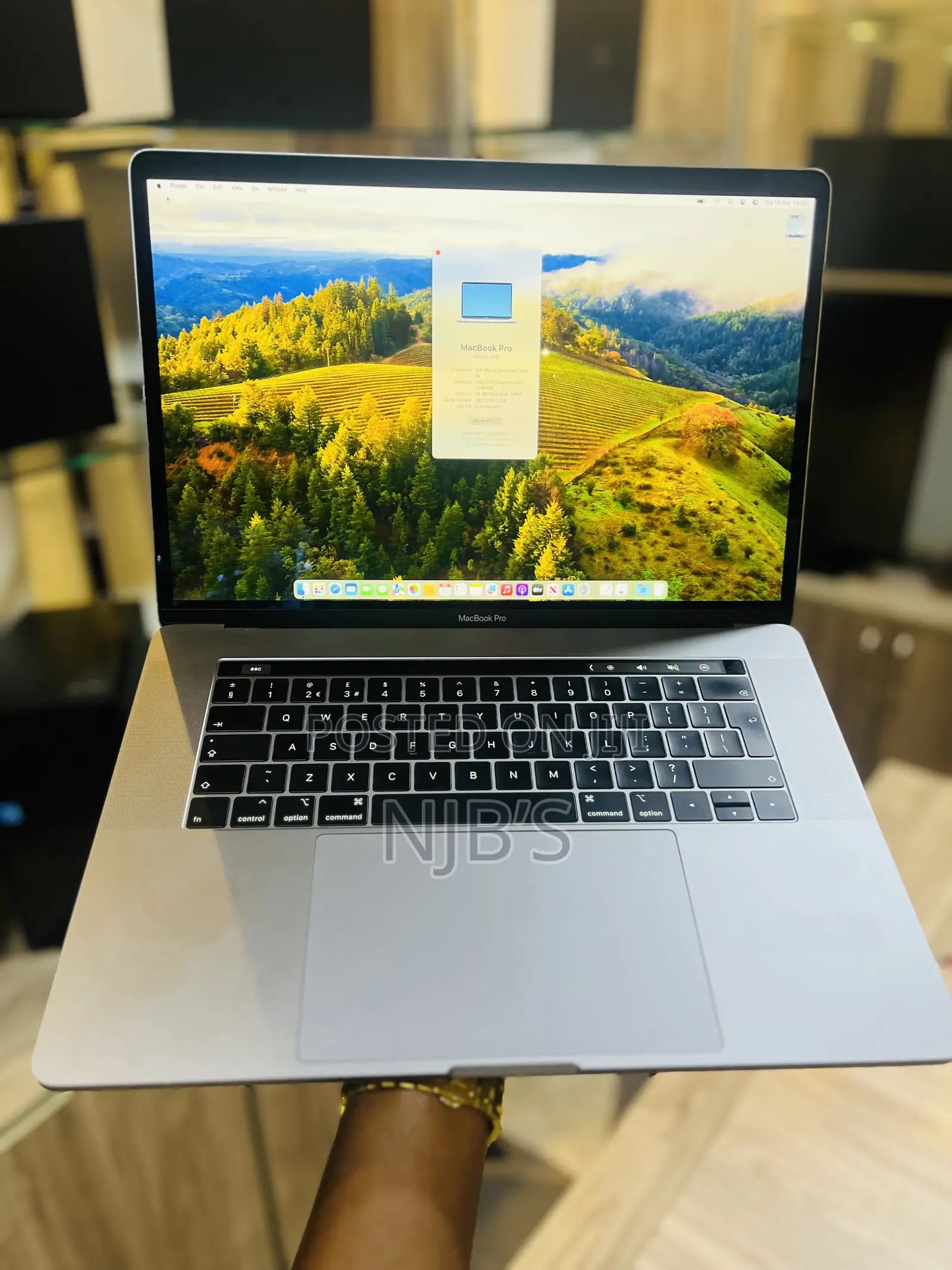 Laptop Apple MacBook Pro 2019 16GB SSD 512GB