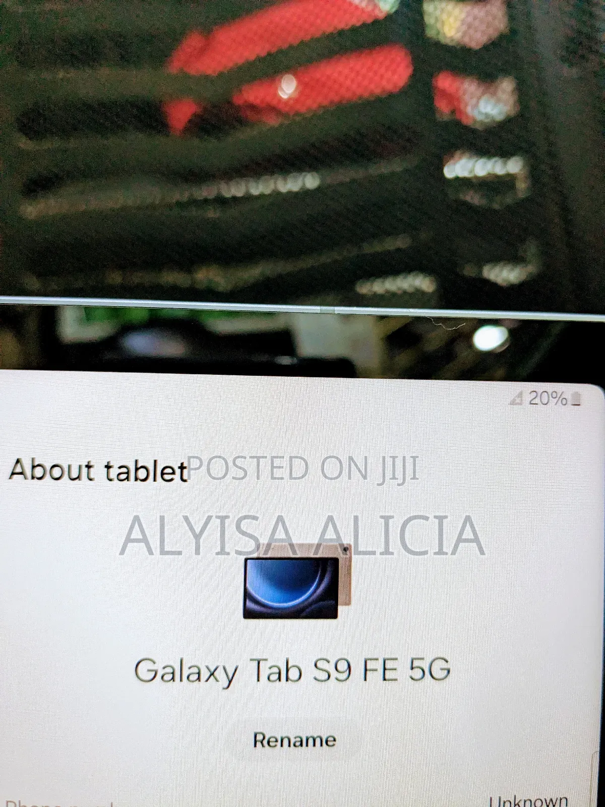 Samsung Galaxy Tab S9 FE 128 GB Gray