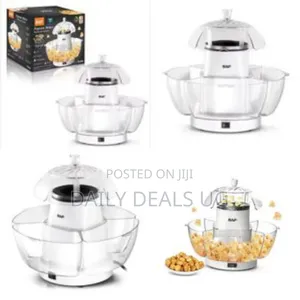 Raf Automatic Quick-Heat Electric Popcorn Maker Healthy Hot Air